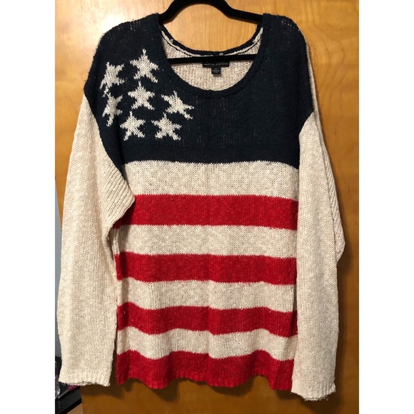 Forever 21 Sweaters - Forever 21 American Flag Sweater